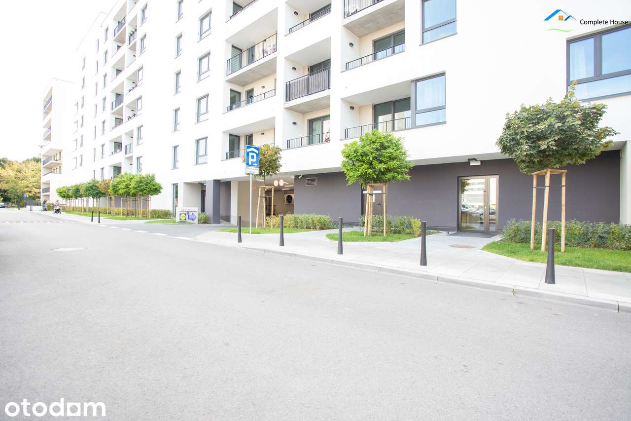 Jasny Apartament 44m2 | al. Sikorskiego 18 | Garaż Podziemny i Komórka