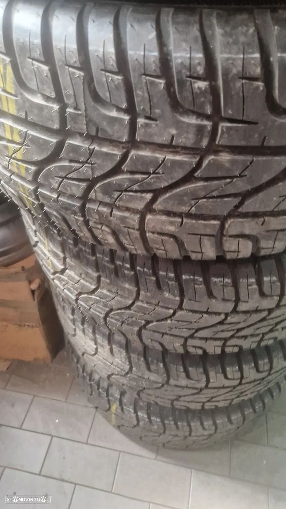 4 PNEUS 255/65/15 PIRELLI COM 99.9% DE PISO - 3
