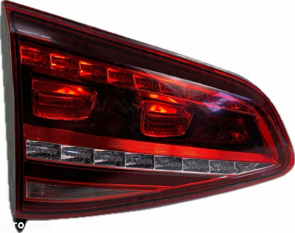VW GOLF VII LAMPA LEWA TYŁ TYLNA LED W KLAPĘ 5G0945307F 29.05.15