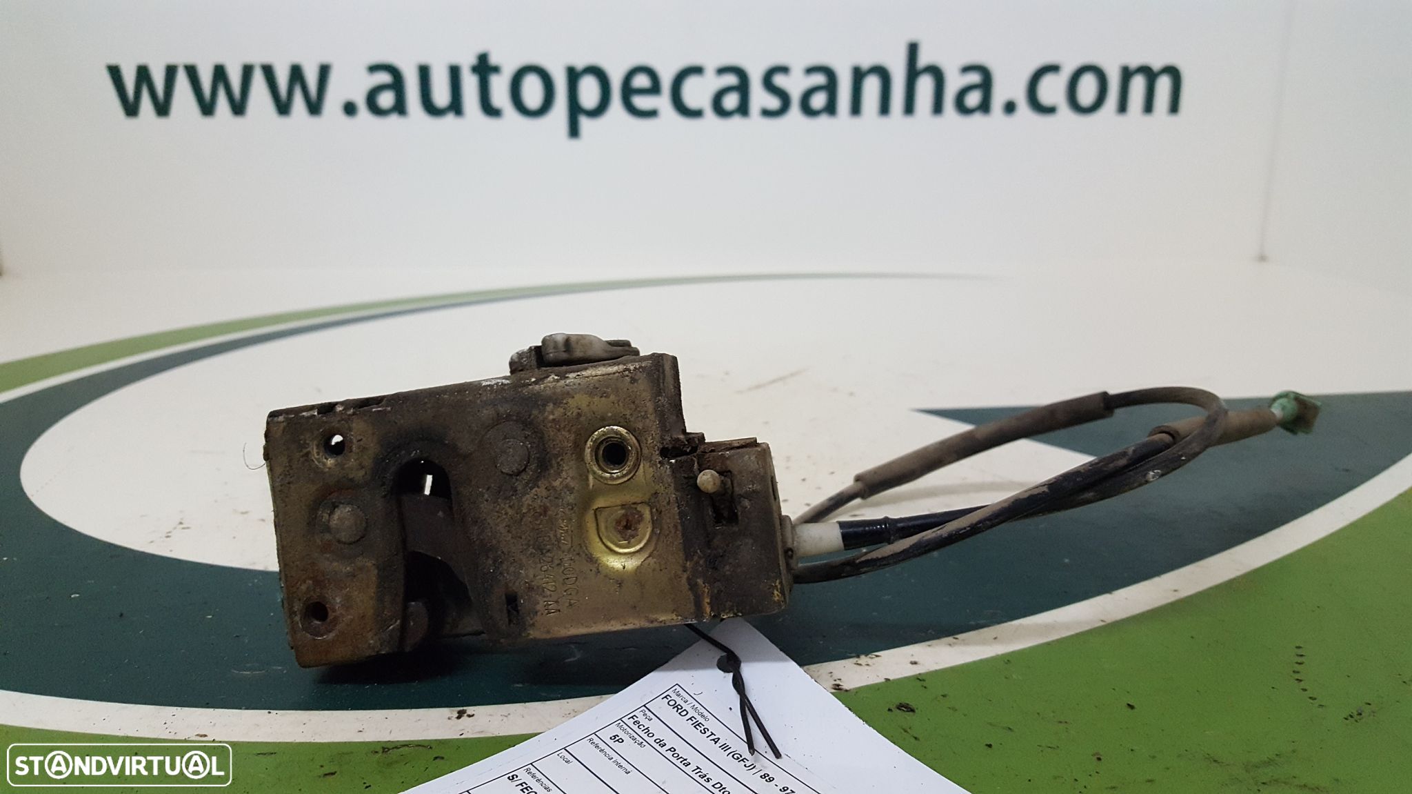 Fecho Da Porta Trás Dto Ford Fiesta Iii (Gfj) - 1
