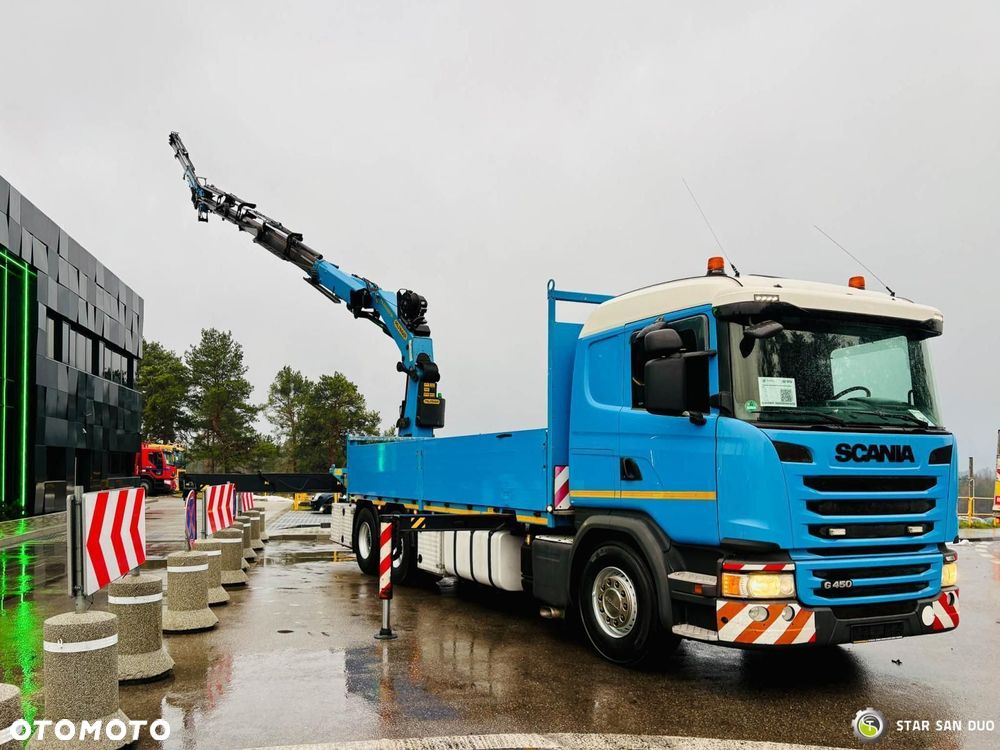 Scania G450 6x4 PALFINGER PK 42002 SH HDS Żuraw Fly Jib Wciagraka - 4