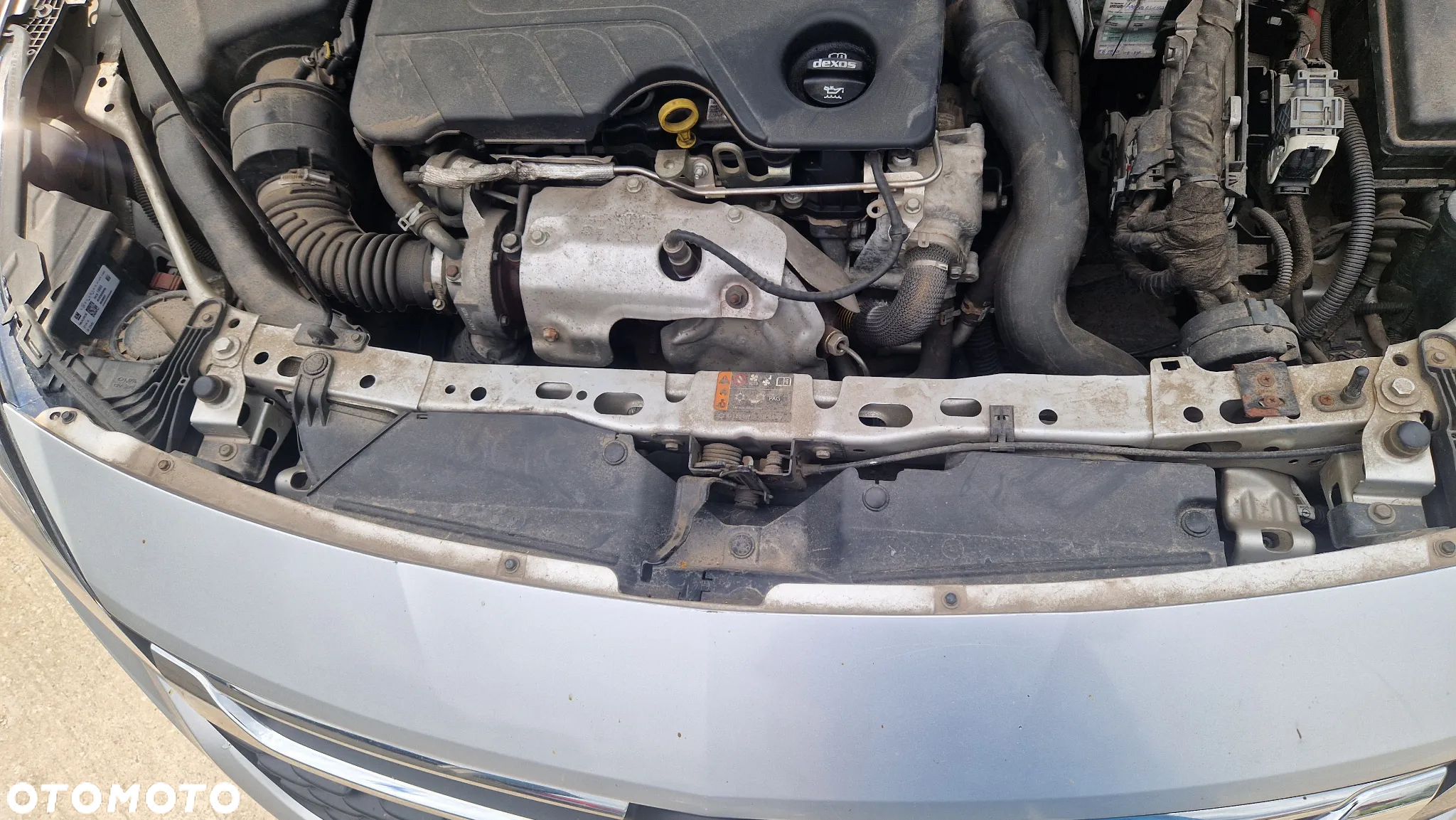 OPEL ASTRA K MASKA ZDERZAK BŁOTNIKI PRZÓD KOMPLETNY Z176 - 10