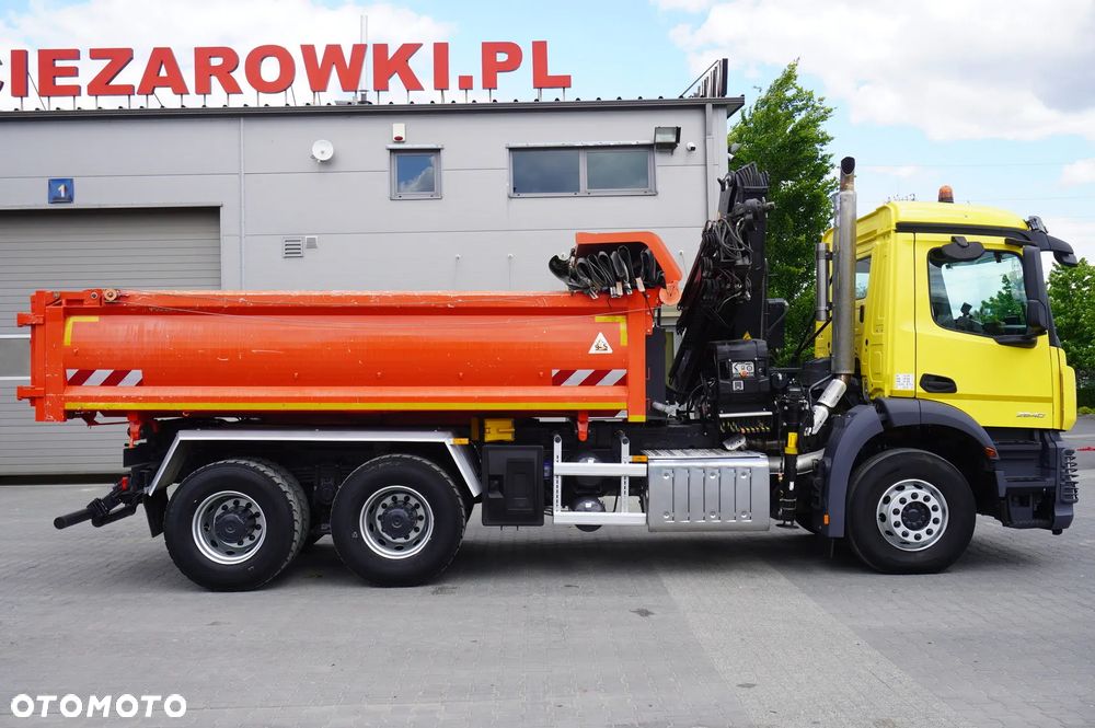 Mercedes-Benz Arocs 2640 6x4 / 100 tys. km! / HIAB X-Hiduo 158 / rotator / Wywrotka 2-stronna - 4
