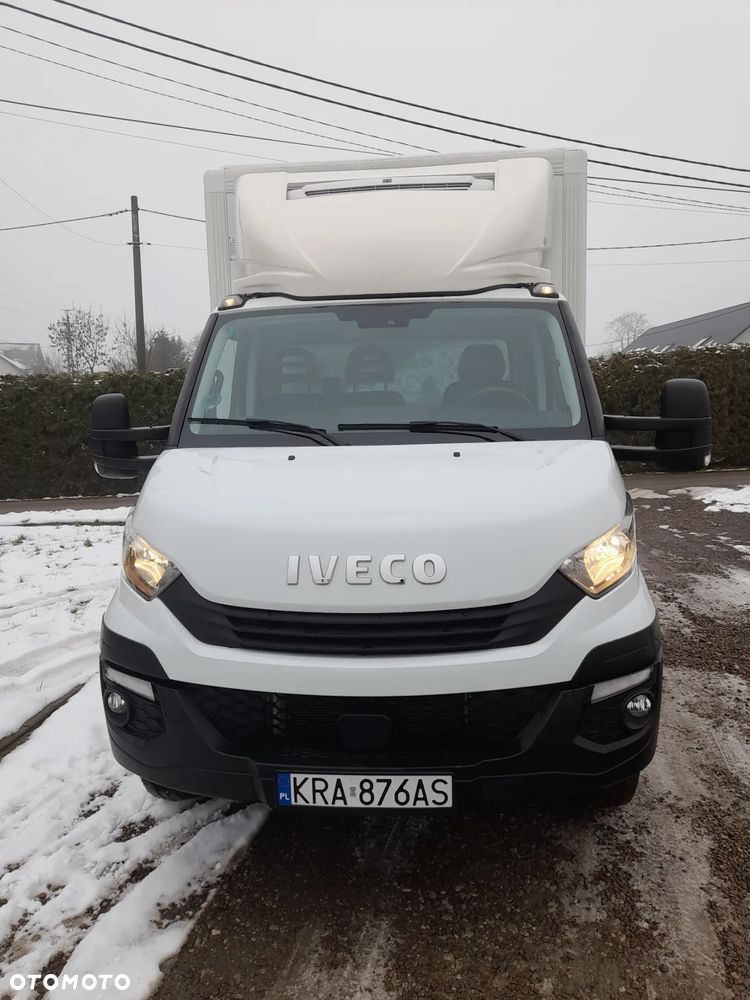 Iveco DAILY 72C18 70C18 Dmc 7200kg MROŹNIA/CHŁODNIA kontener 10 palet grube ściany 7cm!!! WINDA Dhollandia 1000kg// IGŁA// - 4