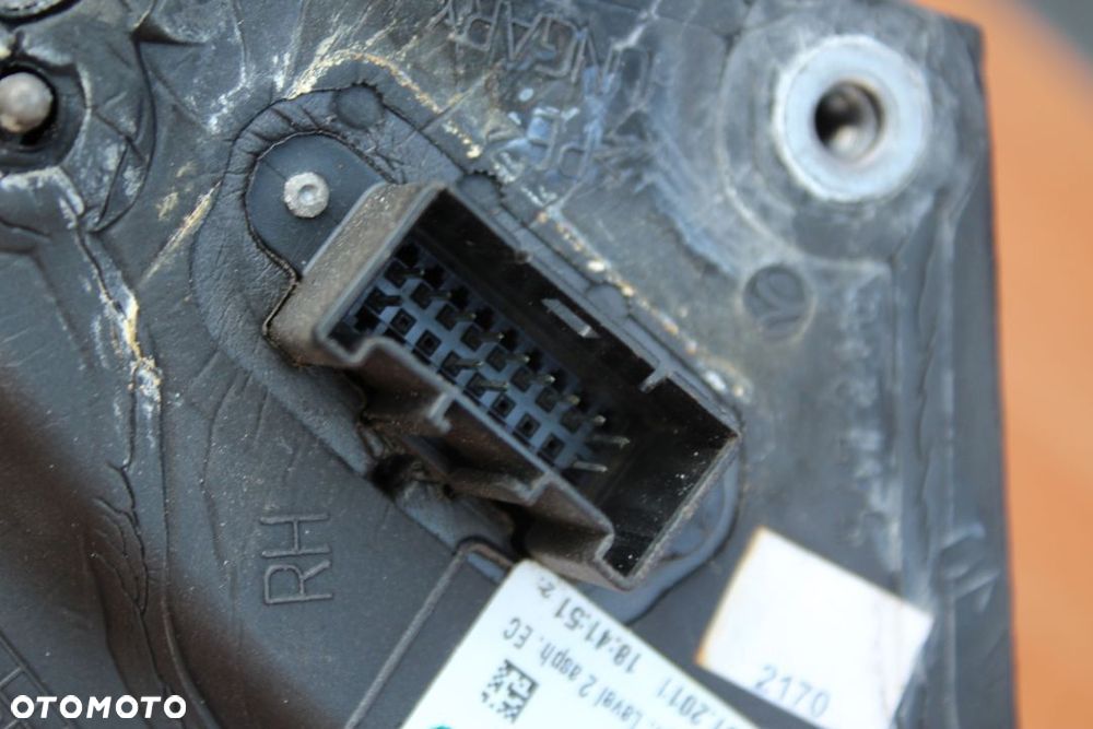 LUSTERKO ZEWNĘTRZNE PRAWE OPEL INSIGNIA A Z168 13 PIN PINÓW - 6