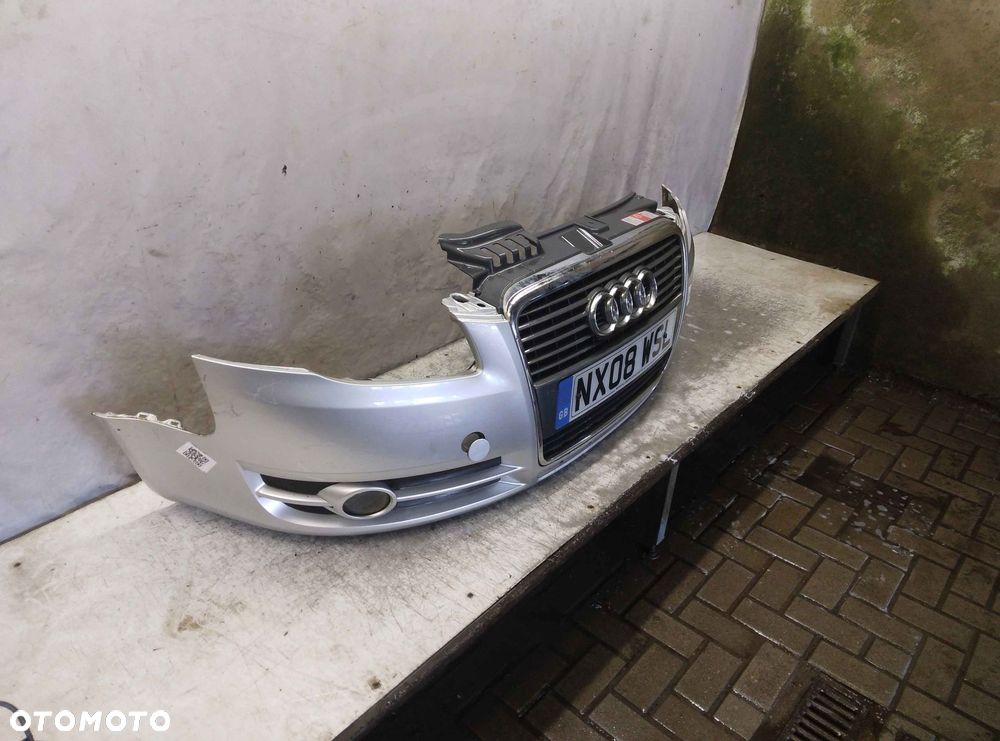 ZDERZAK PRZÓD PRZEDNI | AUDI A4 B7 HALOGENY LY7W - 4
