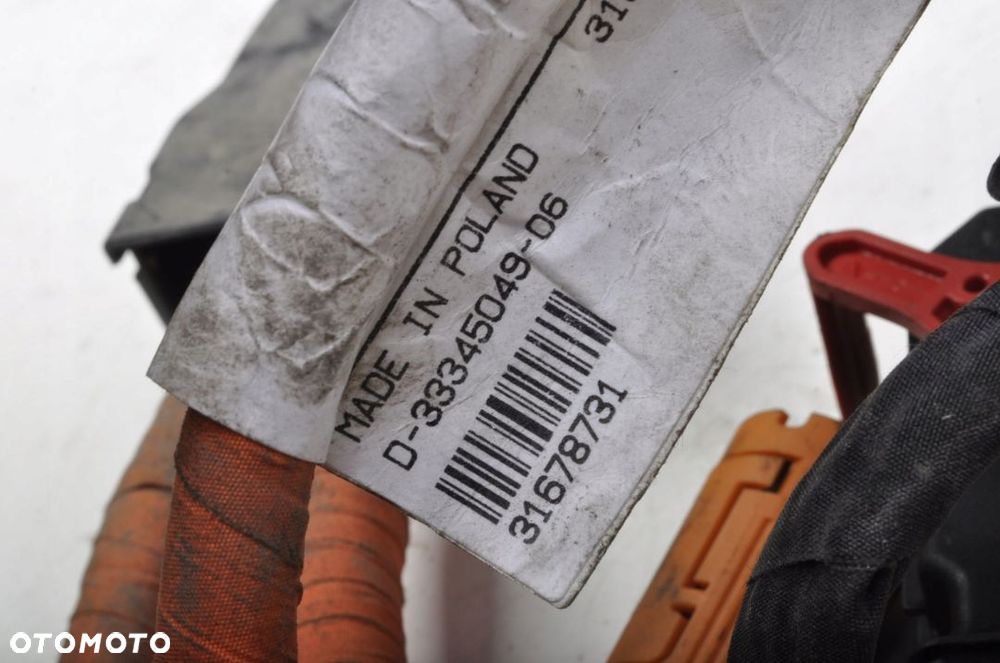 VOLVO XC90 T8 WIĄZKA PRZEWODY 31494701 31678731 - 11