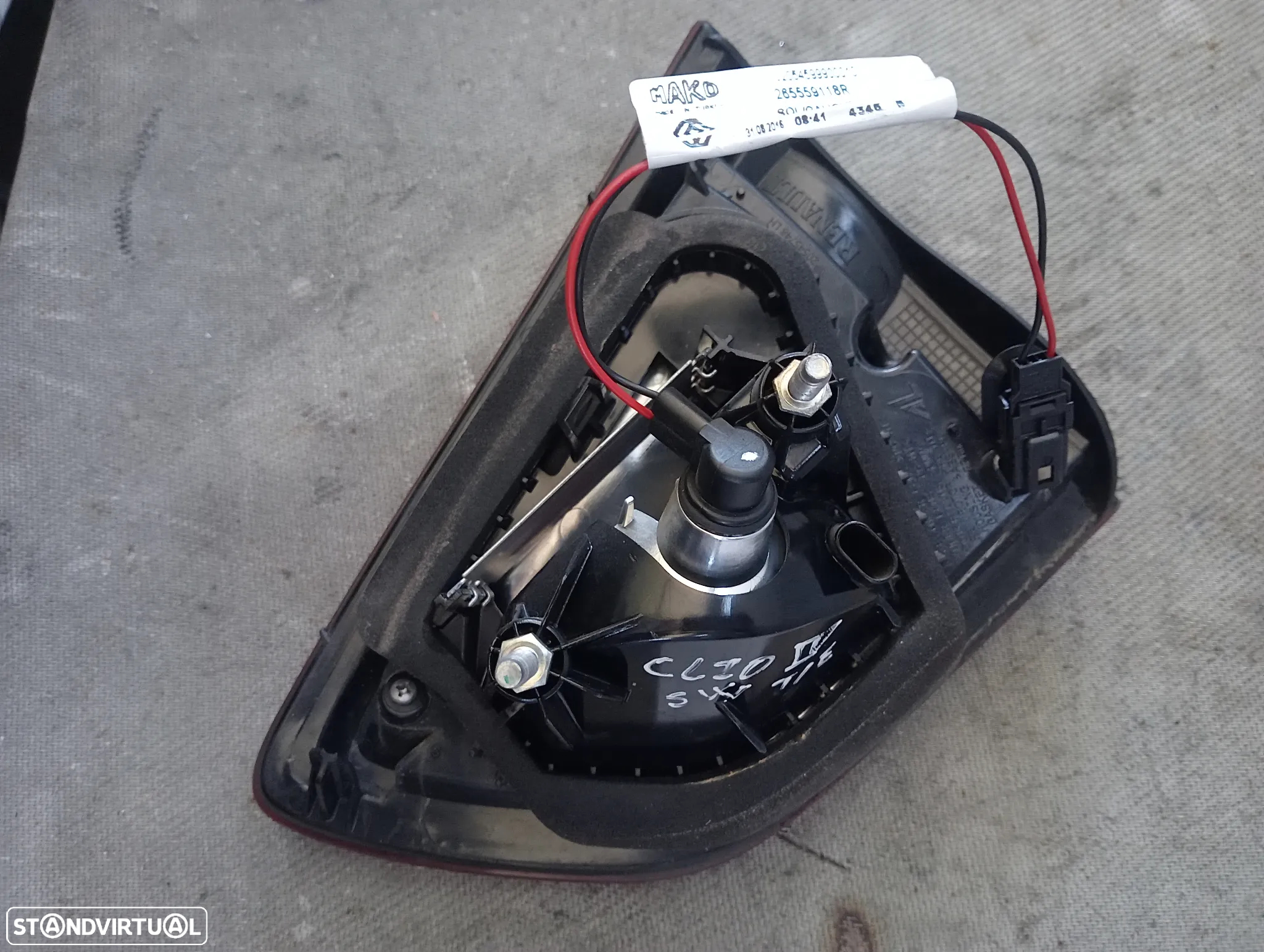 Farolim stop mala esquerdo Renault Clio IV SW 12 - / 265559118R - 2
