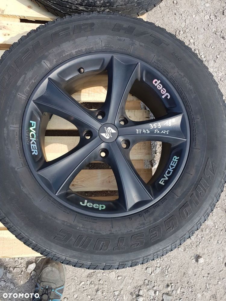 KOŁA ALUFELGI ETA BETA JEEP 18 5X127 ET43 255/70 R18 - 4