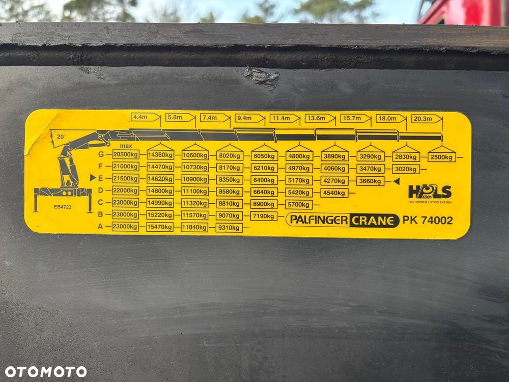 Tatra T815 8x8 PALFINGER PK 74002 HDS Żuraw Energetyka - 23