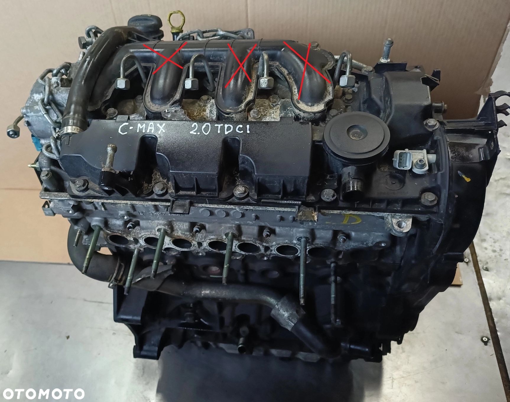 C MAX I silnik 2,0TDCI stan bdb gwarancja 196 tys. km Focus MK2 S MAX Mondeo MK4 Ford * - 1