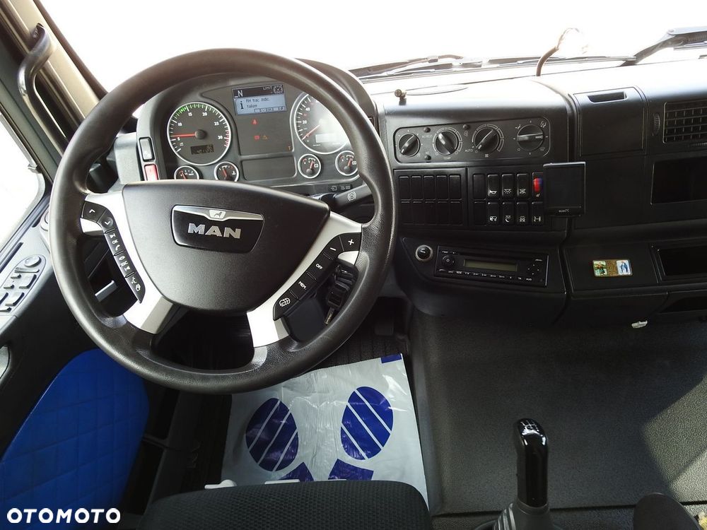 MAN TGM 15.290 PLANDEKA WINDA 18 PALET KLIMATYZACJA TEMPOMAT PNEUMATYKA BLIŹNIACZE KOŁA  290KM - 35
