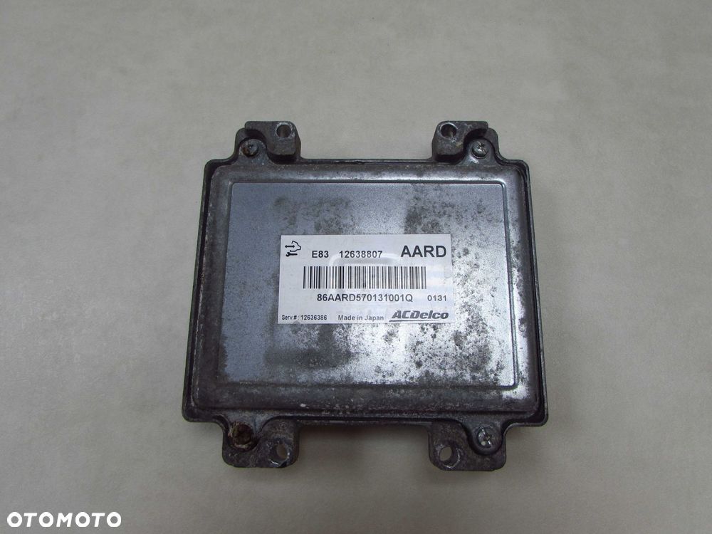 OPEL ASTRA IV J INSIGNIA ZAFIRA 1.4 1.6 16V KOMPUTER STEROWNIK ECU SILNIKA 12638807 AARD - 3