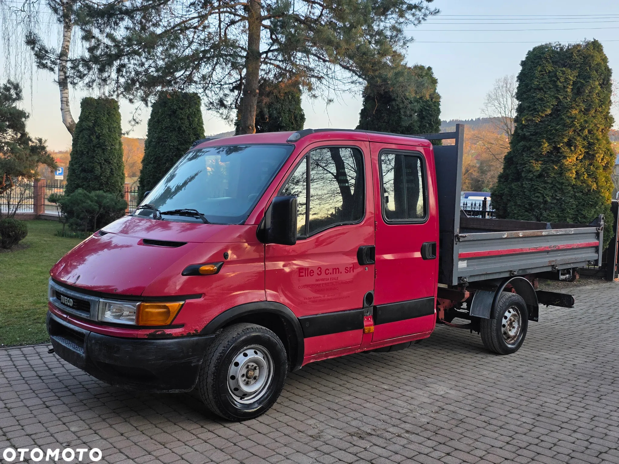 Iveco Daily 35c-11 Doka/Dubel Kabina Wywrotka/Kiper 3-Stronny ! Super Stan  * z Włoch  ! Przystawka  ! - 7