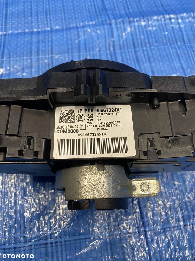 PRZEŁĄCZNIK ZESPOLONY MANETKI CITROEN C3 II DS3  KOMBAJN MANETKA  96667323XT - 5