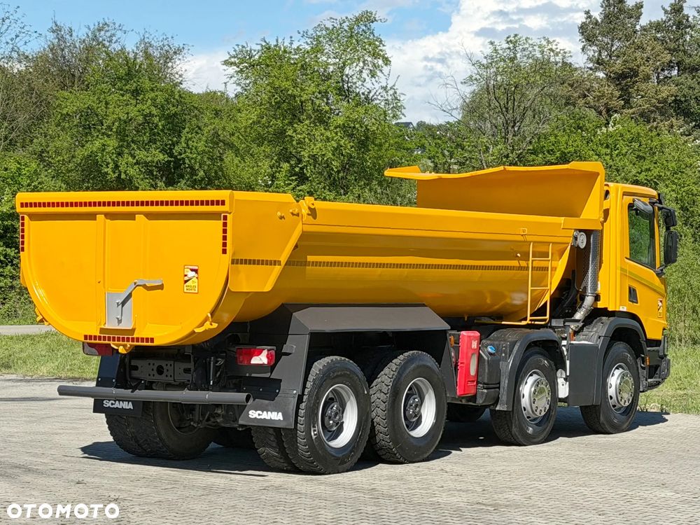 Scania P 410 * WYWROTKA / 8x4 * STAN BDB - 7