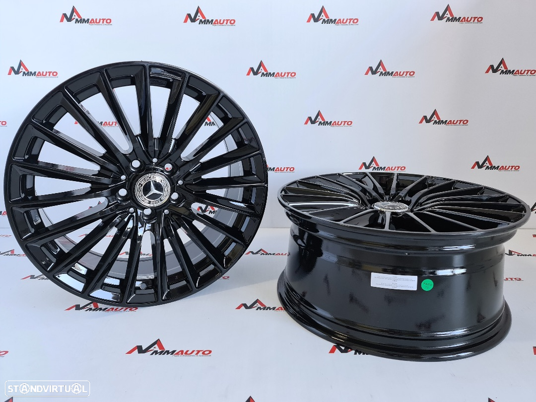 Jantes Mercedes C W206 AMG Preto Brilho 17 - 3