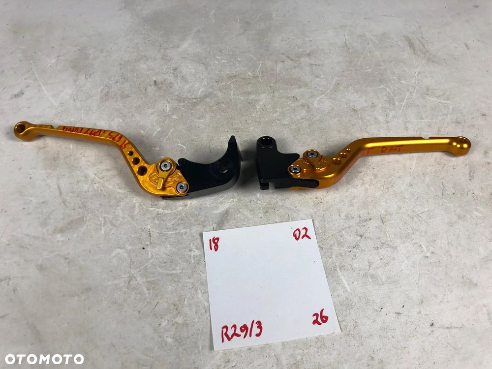 Triumph Daytona Street Triple 675 Dźwignia Hamulca Sprzęgła Lewa Prawa Pazzo Racing - 1