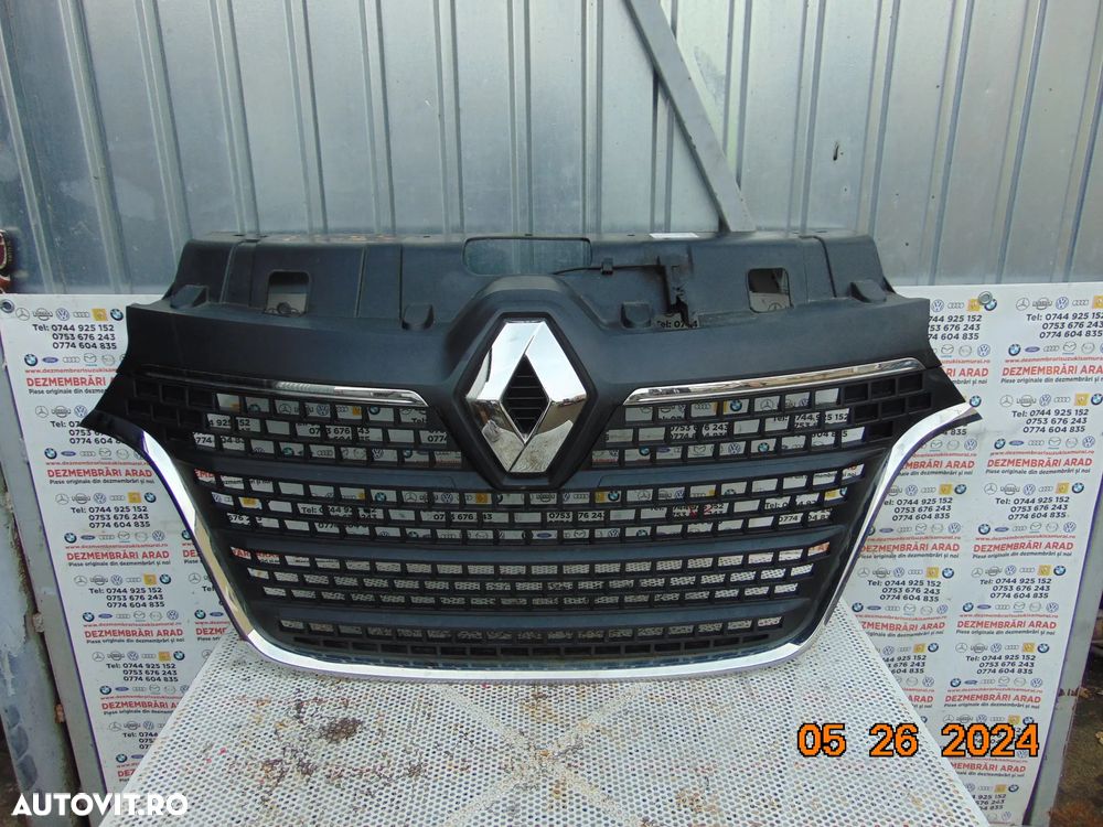 Grila fata Renault Master 4 grila frontala fata master dupa 2018 - 1