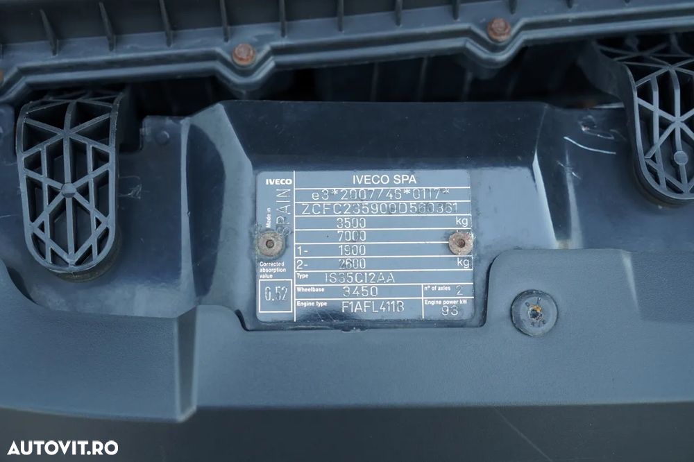 Iveco DAILY 35-130 / FRIGORIFER / CARRIER PULSOR 400 UNIT - 38