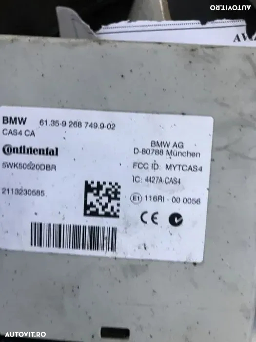 Ecu DDE calculator motor cas4 cheie kit bmw F01 740d n57s 8516754 F02 - 2
