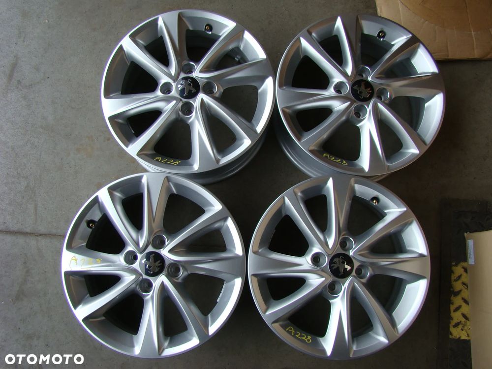 a228 4x108 Peugeot 208 II 6,5jx16 et38 niemontowane - 1
