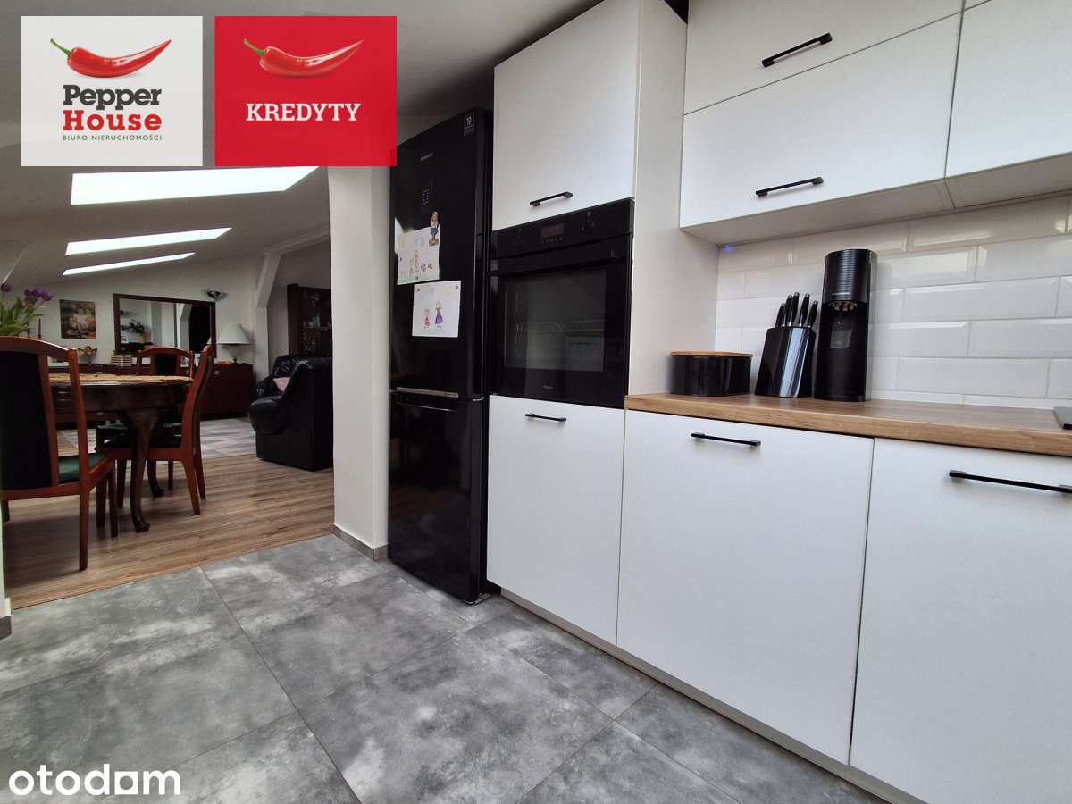 Klimatyczne mieszkanie 63.74m², po podłodze 105m²
