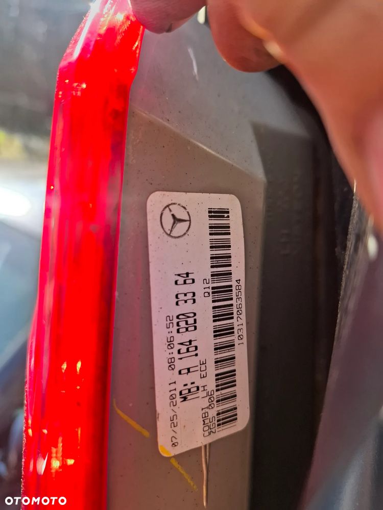 MERCEDES GL W 164 LIFT X164 LAMPA TYŁ LEWA LED - 4