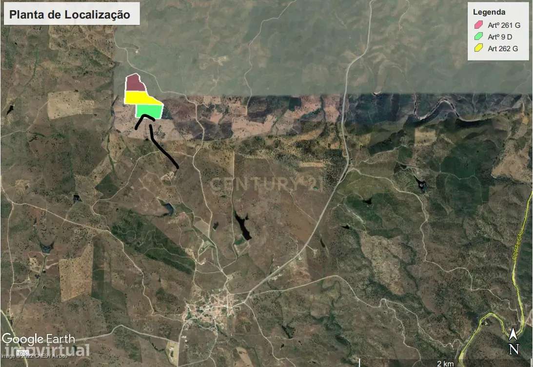 Terreno Rustico Corte Do Pinto - Grande imagem: 2/2
