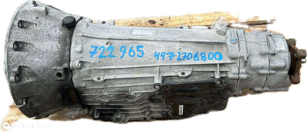 SKRZYNIA BIEGOW AUTOMAT KOMPLETNA 722965 7G TRONIC 4MATIC MERCEDES VITO VIANO W447 447 ORYGINAL DEMONTAZ SPRZEGLO ROZDZIELACZ 4472706800 - 3