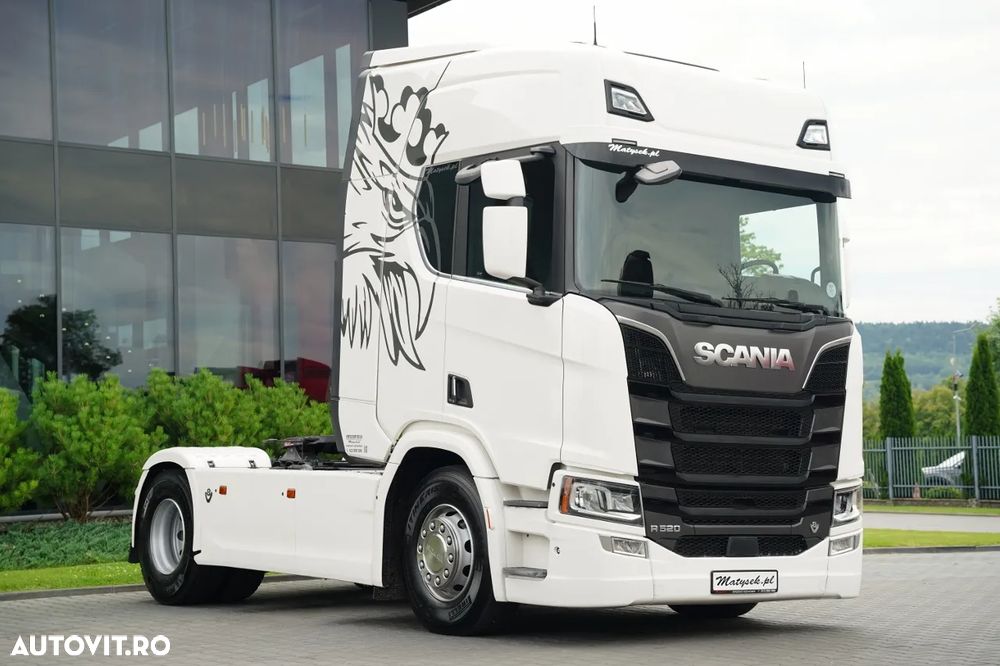 Scania R 520 / V8 / SISTEM HIDRAULIC / RETARDER / I-PARK COOL / FULL AIRMATIC / EURO 6 - 6