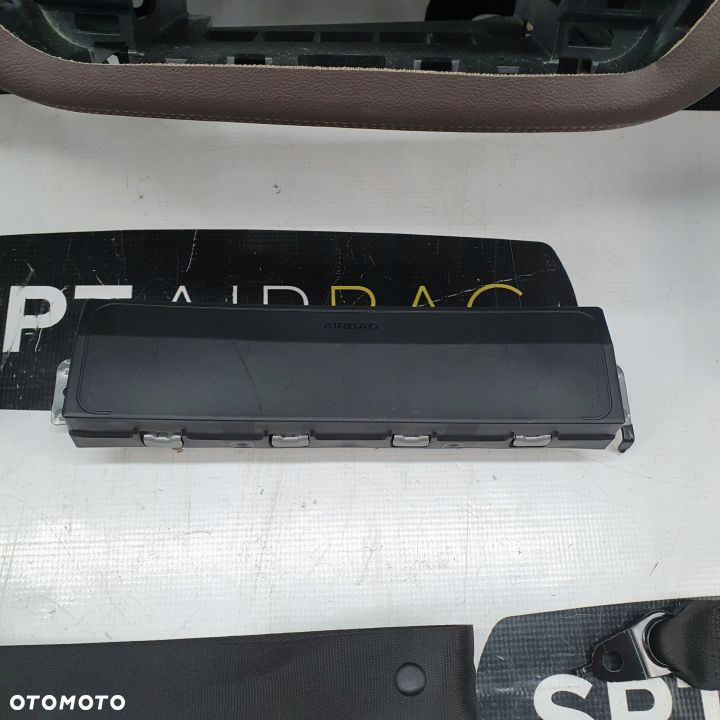 BMW SERIA 7 G11 G12 DESKA ROZDZIELCZA KONSOLA KOKPIT PULPIT PODUSZKI AIRBAG AIR BAG PASY KIT SET - 11