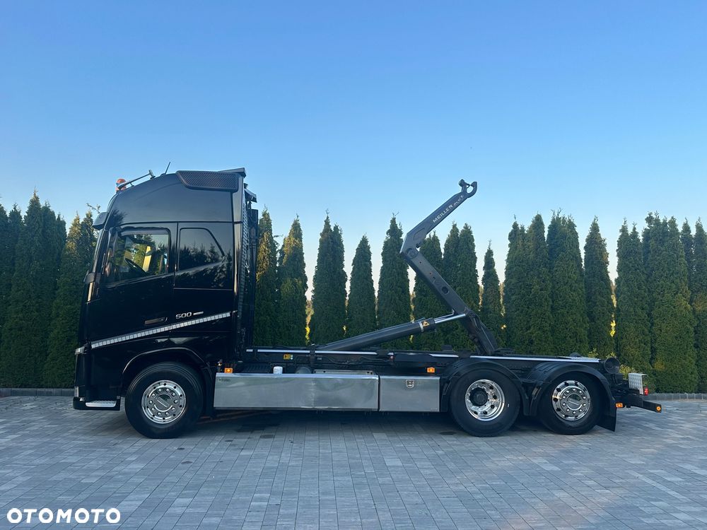 Volvo / FH 500 / 6X2 / HAKOWIEC / MEILLER -KIPPER 21-67/ Oś-SKRĘTNA-PODNOSZONA / - 13