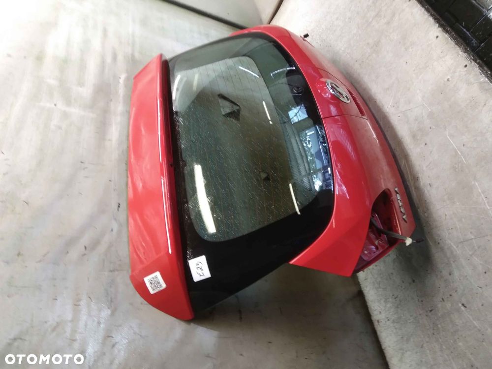/ KLAPA TYŁ TYLNA BAGAŻNIKA OPEL ASTRA J IV 4 Z50B CZERWONA - 4