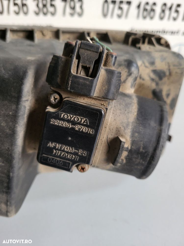 Carcasa Filtru Aer Debitmetru Aer Toyota Avensis T25 2.0 Diesel 116 Cai An 2003-2004-2005-2006-2007 - 6