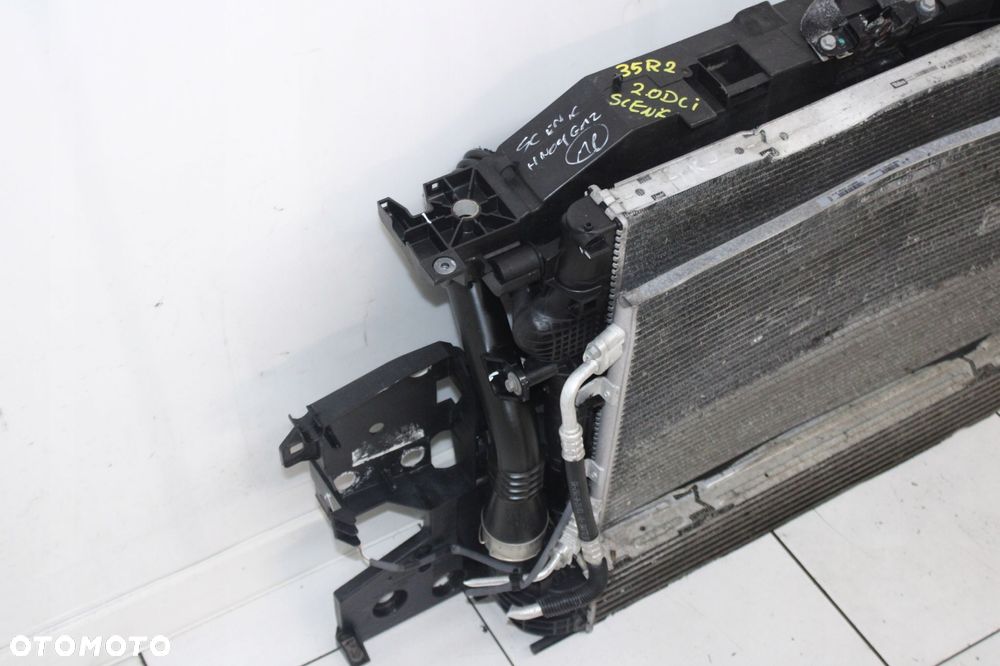 RENAULT SCENIC III 09R- 2.0 DCI PAS PRZEDNI CHŁODNICE KOMPLET - 3