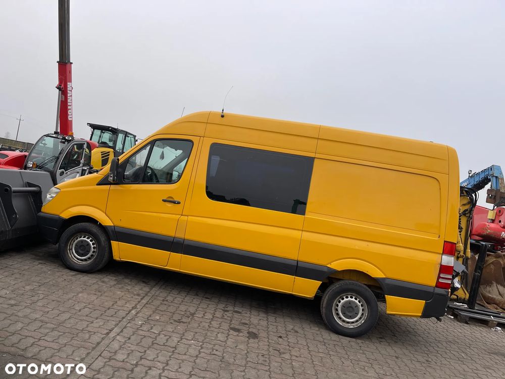 Mercedes-Benz Sprinter W906 313 CDI Średni Średniak L2H2 Brygadówka 6 Osobowy 6 Osób Dubel kabina 2009 ROK - 29