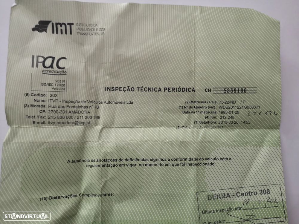 Mercedes-Benz W201 (1982-1993) 190 D 2.0 - 27