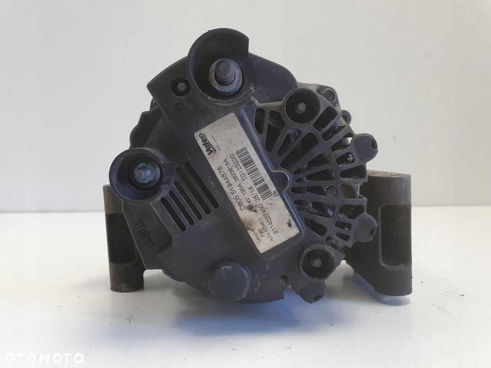 ALTERNATOR Fiat Doblo II 1.3 M-JET _ 51944878 120A valeo Alternator - 4