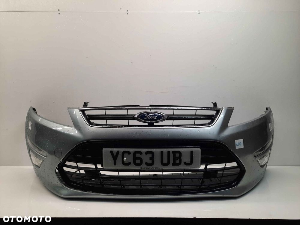 ^ ZDERZAK PRZÓD PRZEDNI FORD MONDEO MK.4 4 IV LIFT FL SZARY PDC CZUJNIKI LED DRL HALOGENY - 1