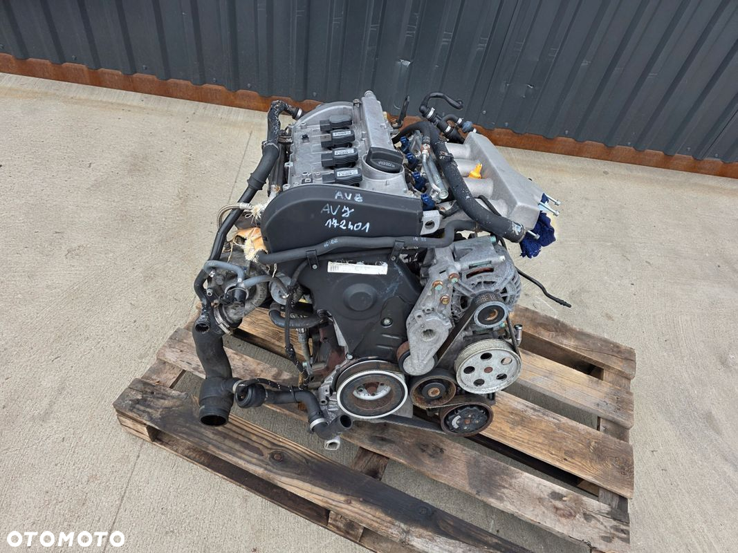 SILNIK KOMPLETNY AUDI A4 B6 B7 A6 C5 VW 1.8 T AVJ 172401 KM ORYGINAŁ ! - 2