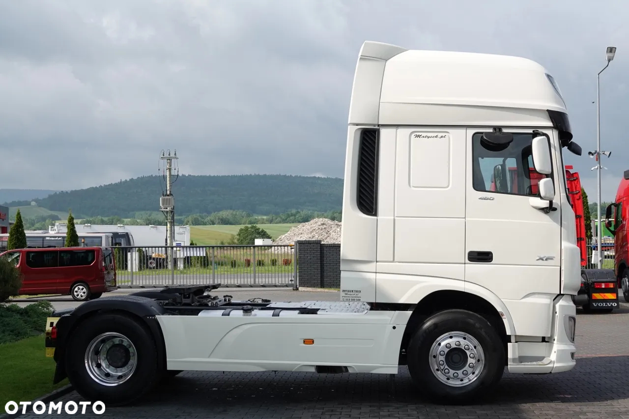 DAF XF 480 / KLIMA POSTOJOWA  / SSC /  ALUFELGI / 2019 ROK / PO KONTRAKCIE SERWISOWYM - 8