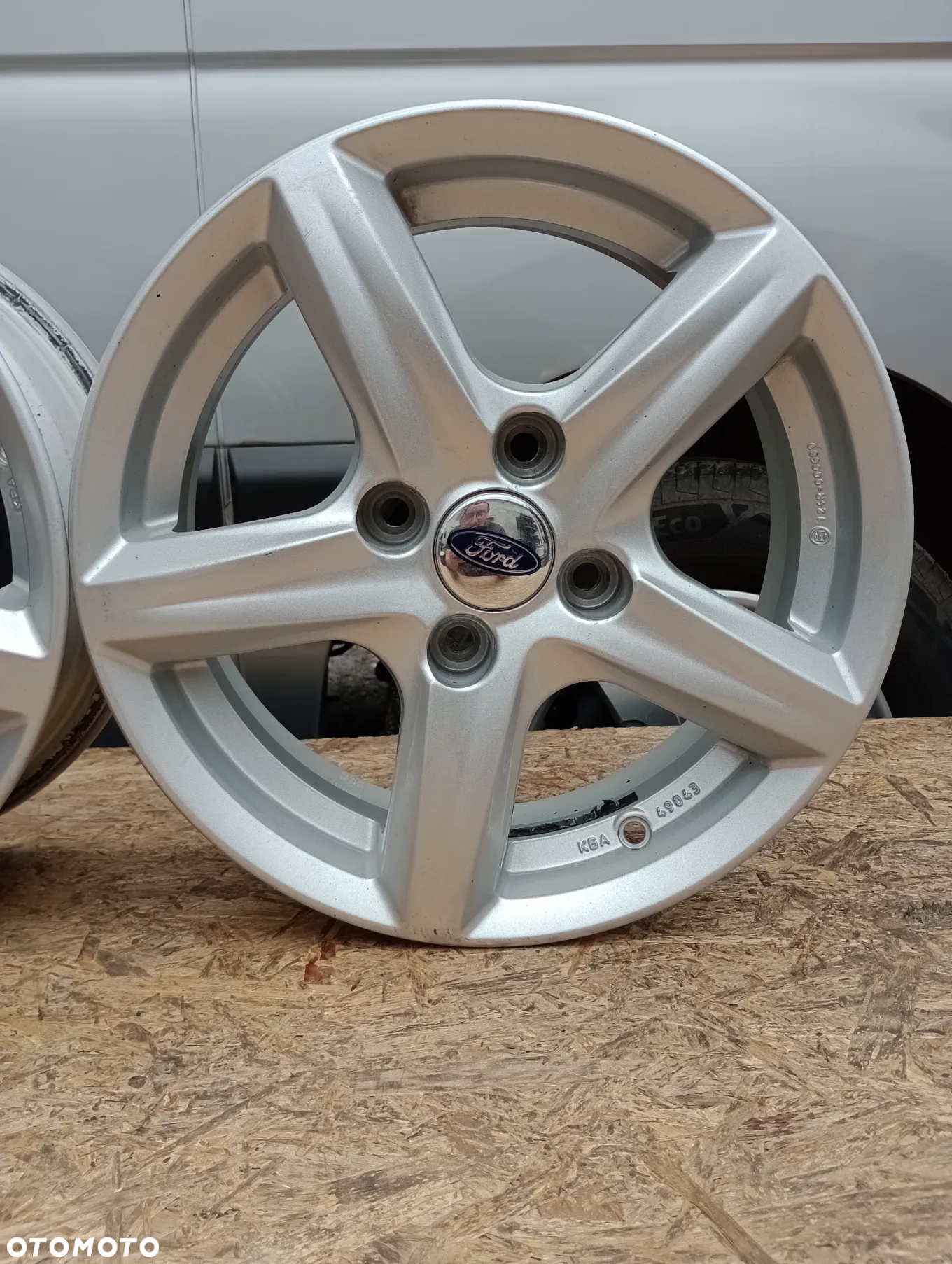 FELGI ALUMINIOWE 4x108 R15 6J ET37,5 FORD B-MAX ECOSPORT FIESTA FOCUS FUSION KA+ - 6