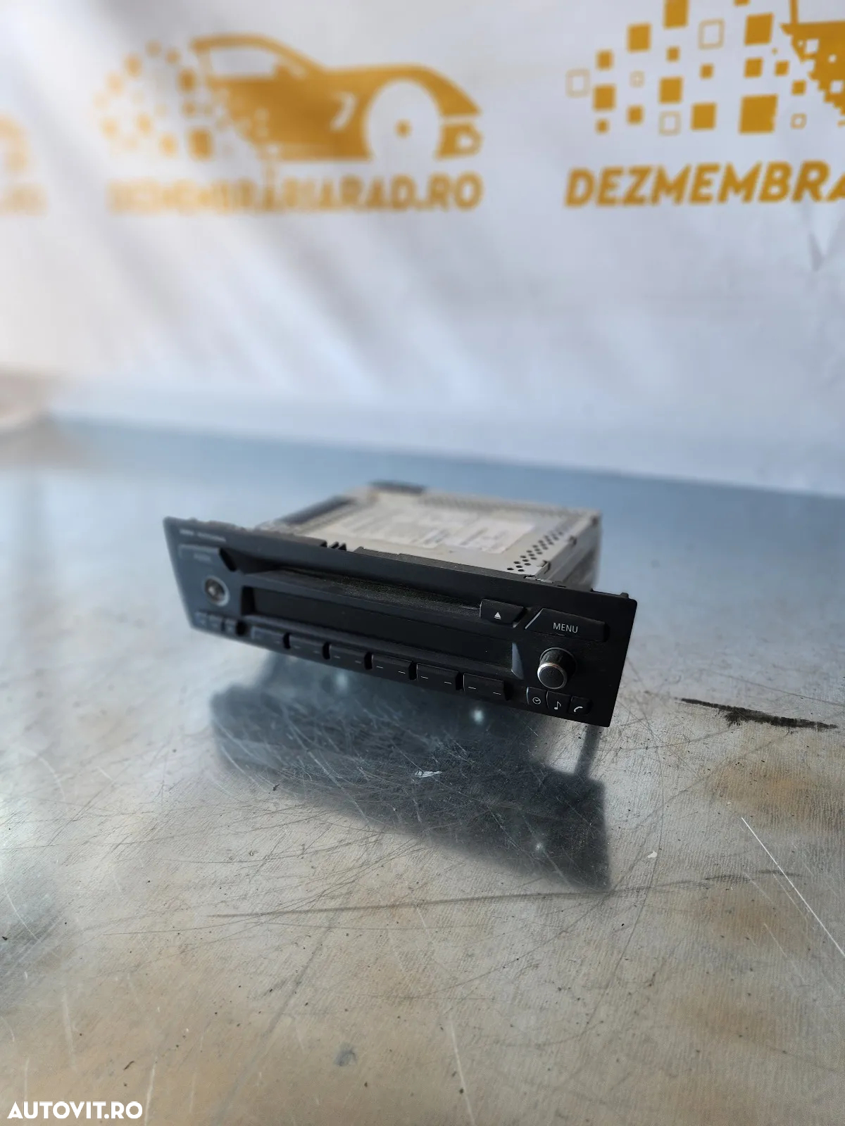 Radio Cd Bmw Professional E90 E91 E92 E93 Cod  - Dezmembrari Arad - 3