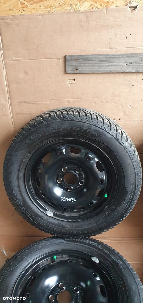 Felgi stalowe z oponami 5J ET35 175/70 R14 5X100 Skoda Roomster 6Q0601027R - 7