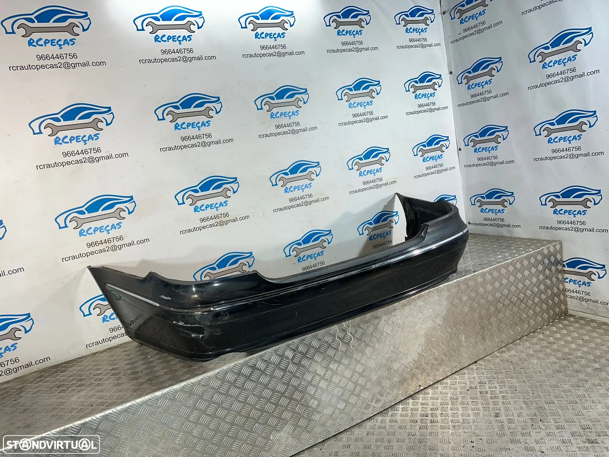 .Parachoques Tras Traseiro Original Mercedes Benz Classe E W211 2002-2009 - 4