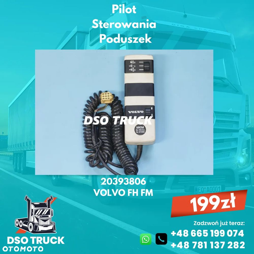Pilot Sterowania Poduszek VOLVO FH FM 20393806 - 1
