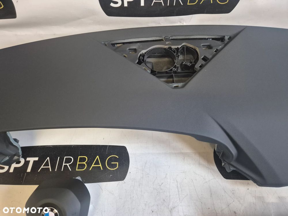 BMW SERIA 1 F70 SERIA 2 F74 DESKA ROZDZIELCZA KONSOLA KOKPIT PULPIT PODUSZKI AIRBAG AIR BAG PASY KIT SET - 4
