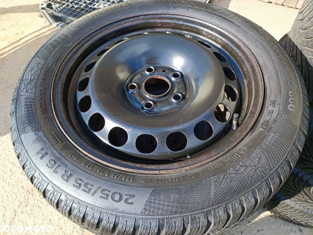 205/55R16 91H Opony Zimowe Zima CONTINENTAL WinterContact TS860 TS 860 6mm Legnica ALU-RAD 205/55 - 5