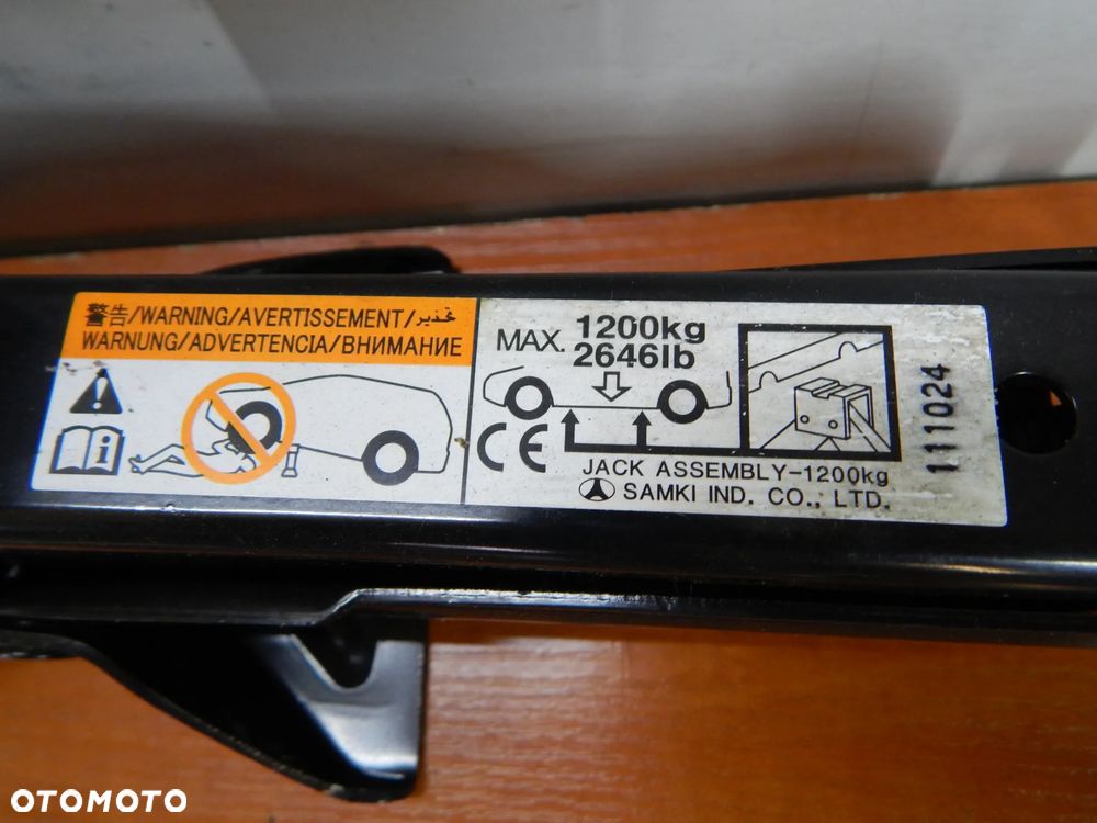 Lewarek podnośnik ucho klucz wkład  Mitsubishi ASX I 10-18 Łuków części - 5